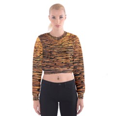 Cobblestones Cropped Sweatshirt by artworkshop