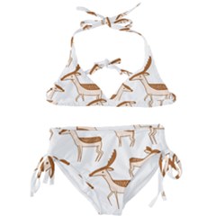 Cute Animal Deer Kids  Classic Bikini Set