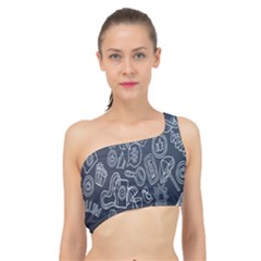 Internet Planet Drinks Spliced Up Bikini Top  by artworkshop