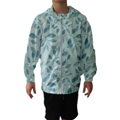 Seamless Foliage Kids  Hooded Windbreaker