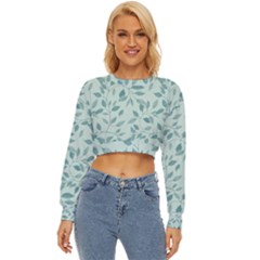 Seamless Foliage Lightweight Long Sleeve Sweatshirt by artworkshop