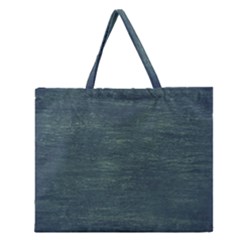 Wooden Wall Zipper Large Tote Bag