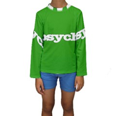 Psych Kids  Long Sleeve Swimwear by nate14shop