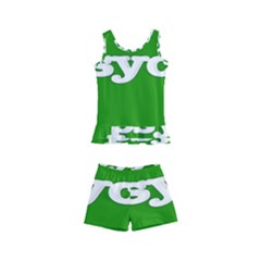 Psych Kids  Boyleg Swimsuit by nate14shop