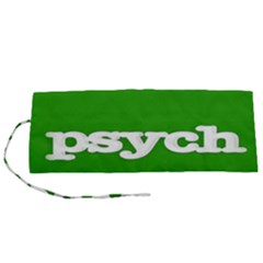 Psych Roll Up Canvas Pencil Holder (s) by nate14shop