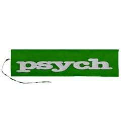 Psych Roll Up Canvas Pencil Holder (l) by nate14shop