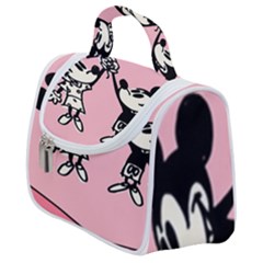 Baloon Love Mickey & Minnie Mouse Satchel Handbag by nate14shop