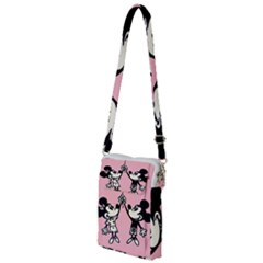 Baloon Love Mickey & Minnie Mouse Multi Function Travel Bag