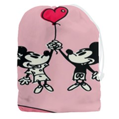 Baloon Love Mickey & Minnie Mouse Drawstring Pouch (3xl) by nate14shop