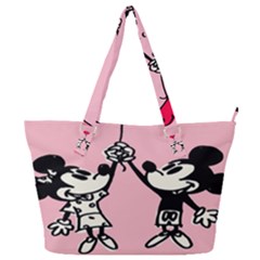Baloon Love Mickey & Minnie Mouse Full Print Shoulder Bag by nate14shop