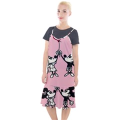 Baloon Love Mickey & Minnie Mouse Camis Fishtail Dress by nate14shop