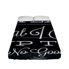 I Solemnly Swear Harry Potter Fitted Sheet (full/ Double Size) by nate14shop