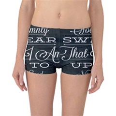 I Solemnly Swear Harry Potter Reversible Boyleg Bikini Bottoms by nate14shop