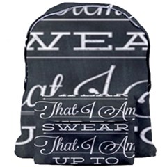 I Solemnly Swear Harry Potter Giant Full Print Backpack by nate14shop