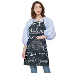 I Solemnly Swear Harry Potter Pocket Apron by nate14shop