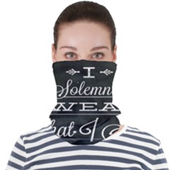 I Solemnly Swear Harry Potter Face Seamless Bandana (adult) by nate14shop