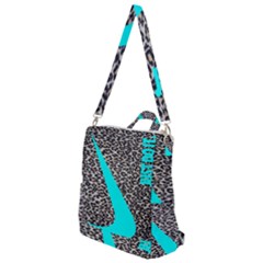 Just Do It Leopard Silver Crossbody Backpack by nate14shop