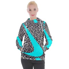 Just Do It Leopard Silver Women s Hooded Pullover by nate14shop