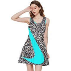 Just Do It Leopard Silver Inside Out Racerback Dress by nate14shop