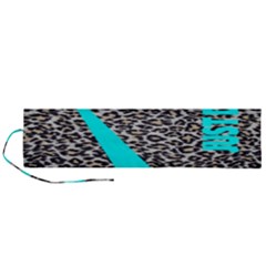 Just Do It Leopard Silver Roll Up Canvas Pencil Holder (l) by nate14shop