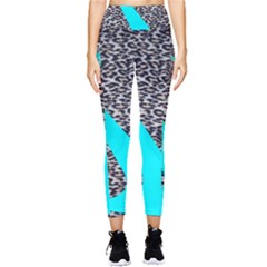 Just Do It Leopard Silver Pocket Leggings 