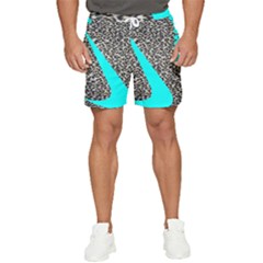 Just Do It Leopard Silver Men s Runner Shorts by nate14shop