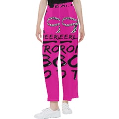 Bow To Toe Cheer Pink Women s Pants 