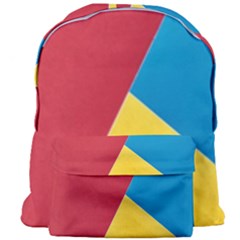 Tri Calor Background-color Giant Full Print Backpack by nate14shop