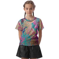 Freedom To Pour Kids  Front Cut Tee by Hayleyboop
