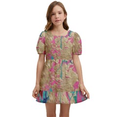 Freedom To Pour Kids  Short Sleeve Dolly Dress by Hayleyboop