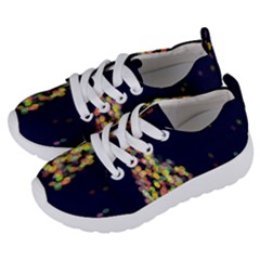 Abstract-christmas-tree Kids  Lightweight Sports Shoes by nate14shop
