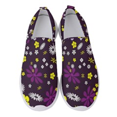 Background-a 003 Women s Slip On Sneakers