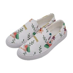 Background-a 011 Women s Canvas Slip Ons by nate14shop