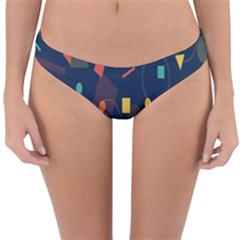 Background-a 012 Reversible Hipster Bikini Bottoms by nate14shop