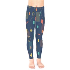 Background-a 012 Kids  Leggings by nate14shop