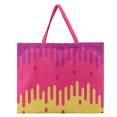 Background-a 013 Zipper Large Tote Bag by nate14shop