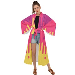 Background-a 013 Maxi Kimono by nate14shop