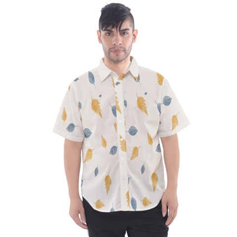 Background-a 016 Men s Short Sleeve Shirt by nate14shop