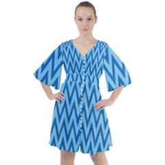 Background-cevrons-blue-001 Boho Button Up Dress