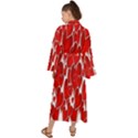 Banner Love Red Maxi Kimono View2