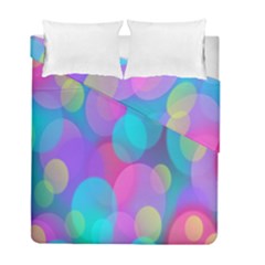 Bokeh-002 Duvet Cover Double Side (full/ Double Size) by nate14shop