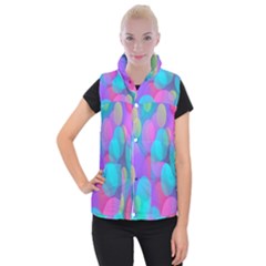 Bokeh-002 Women s Button Up Vest by nate14shop