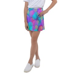 Bokeh-002 Kids  Tennis Skirt by nate14shop