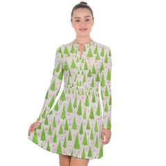 Christmas-a 002 Long Sleeve Panel Dress by nate14shop