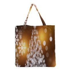 Christmas-tree-a 001 Grocery Tote Bag