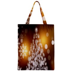 Christmas-tree-a 001 Zipper Classic Tote Bag