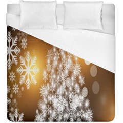 Christmas-tree-a 001 Duvet Cover (King Size)