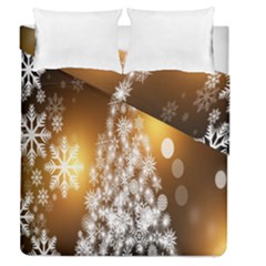 Christmas-tree-a 001 Duvet Cover Double Side (queen Size)