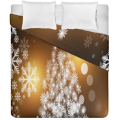 Christmas-tree-a 001 Duvet Cover Double Side (California King Size)