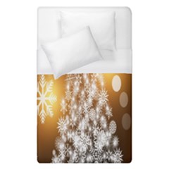 Christmas-tree-a 001 Duvet Cover (Single Size)